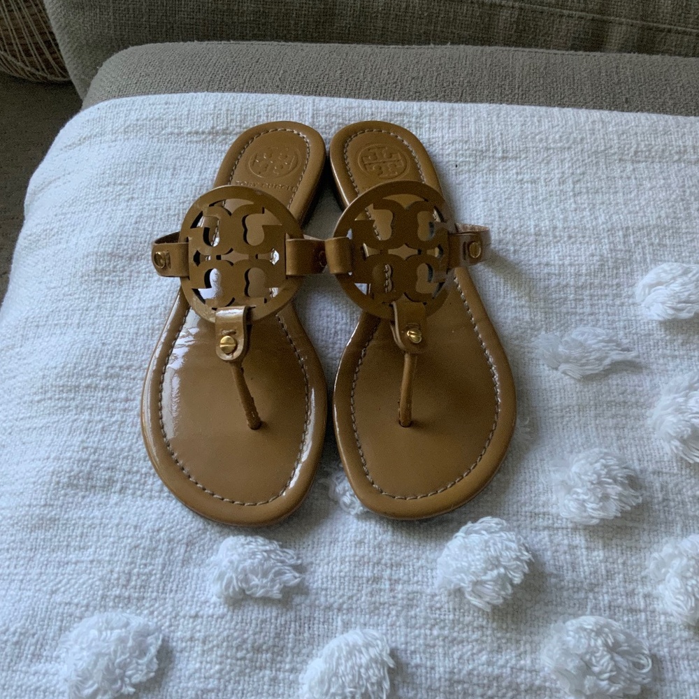 Tory Burch Miller Sandals tan
